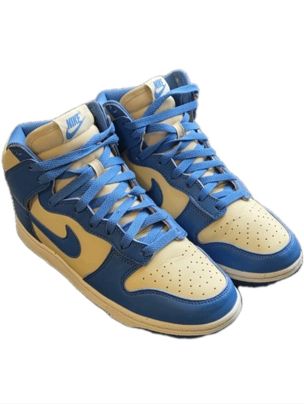 Nike Dunk High NN Next Nature Light Khaki Star Blue Limited FV5960-201 Wmns Sz 9